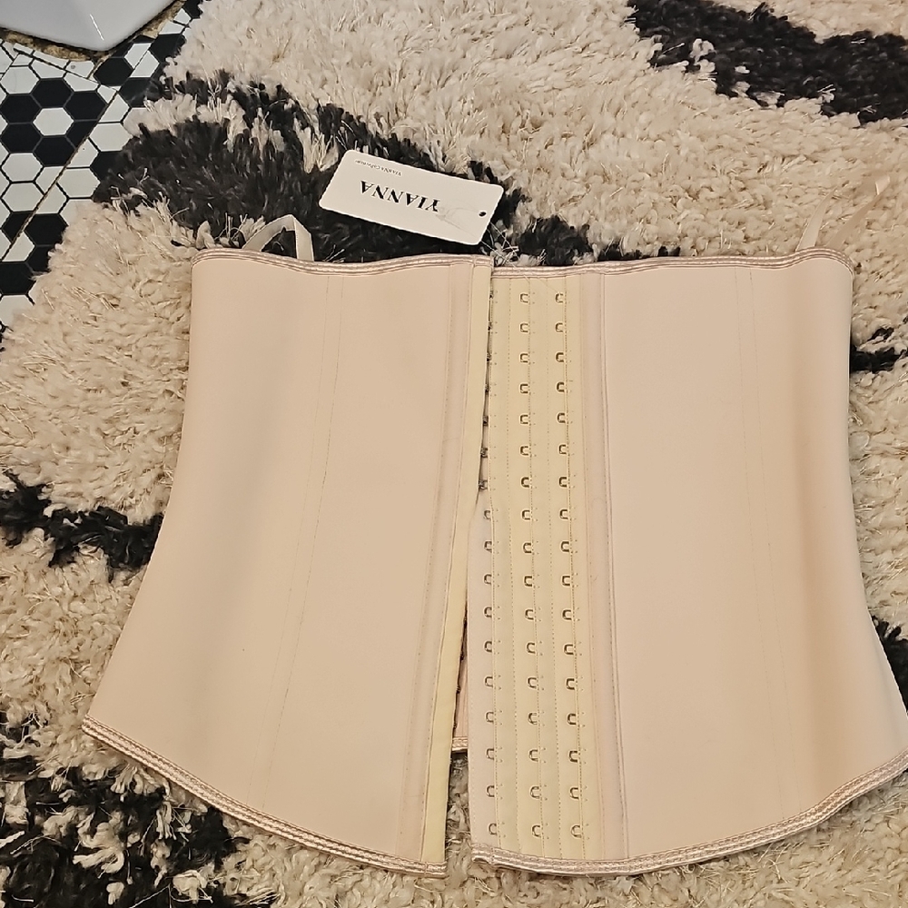 Tan Waist Trainer Corset Yianna Xl Nwt